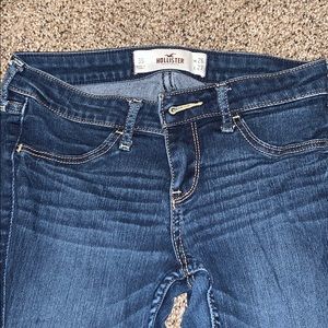 Dark wash short American eagle jeans